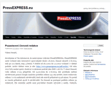 Tablet Screenshot of pressexpress.eu